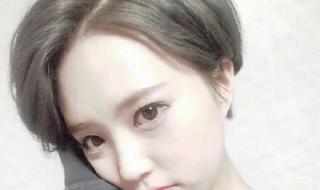 圆脸女生适合的短发拉直还是洗直 圆脸的短发发型